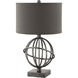 Lichfield 25.25 inch 150 watt Aged Pewter Table Lamp Portable Light