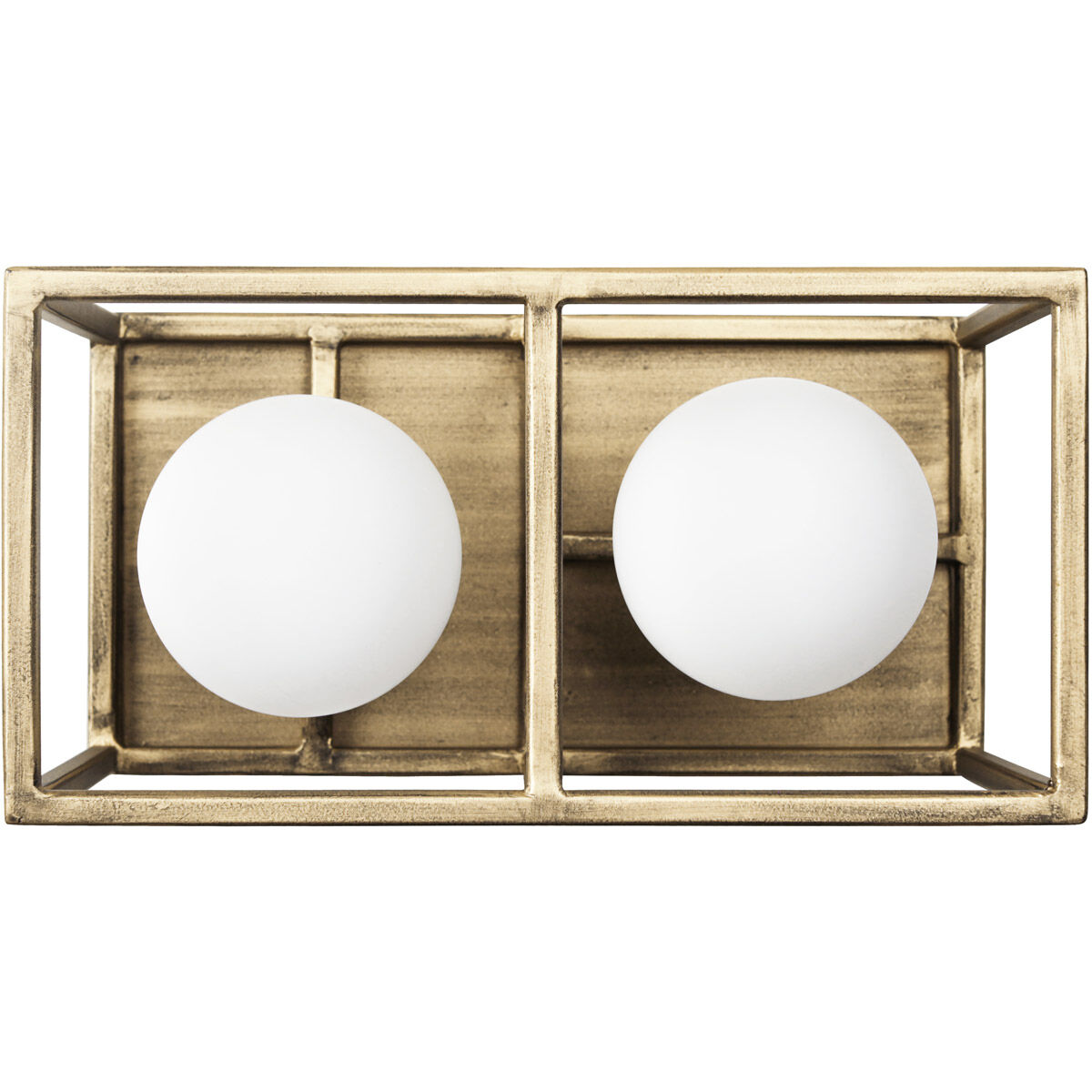 Plaza LED 9.63 inch Havana Gold and Carbon Bath Vanity Wall Light