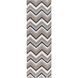 Frontier 36 X 24 inch Charcoal, Taupe, Navy, Ivory Rug