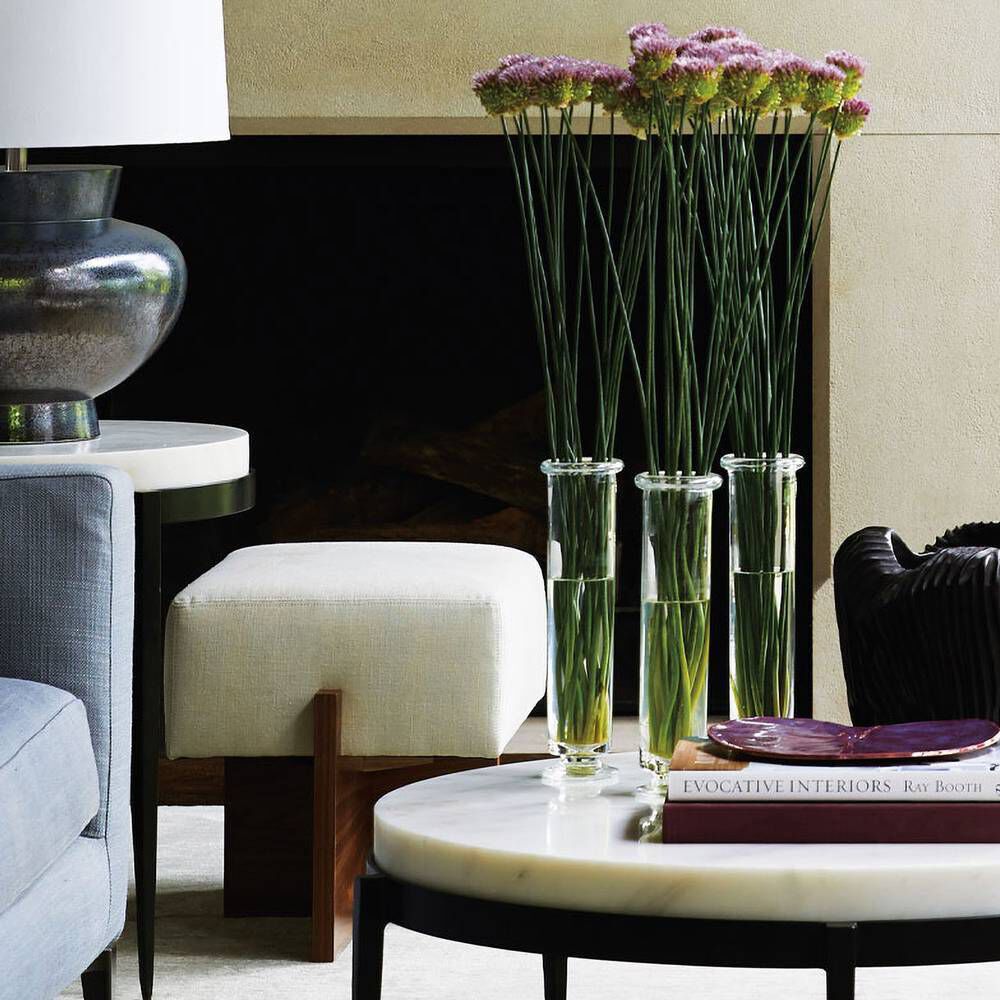 Tuck 16 inch Bone Ottoman