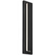 Sean Lavin Aspen LED 26 inch Black Outdoor Wall Sconce in In-Line Fuse