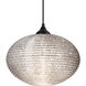Pape 12 1 Light Black Outdoor Pendant