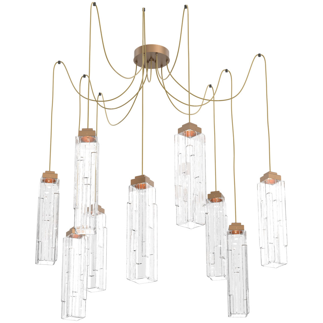 Ledgestone 9 Light 13.50 inch Pendant