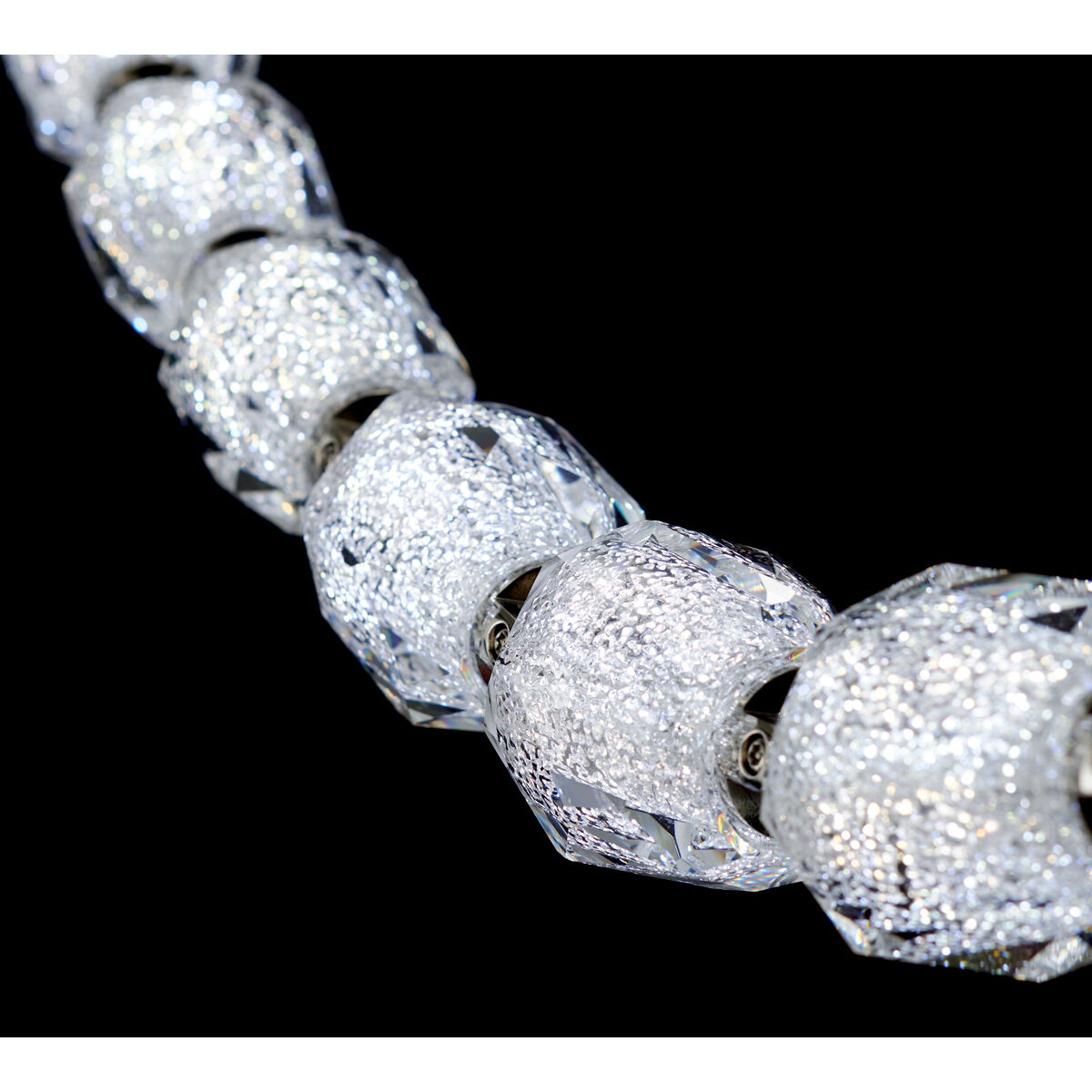 Forever Seduction LED 6.5 inch Polished Nickel Modular Pendant Ceiling Light, Remote Driver