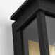 C&M by Chapman & Myers Cupertino 1 Light 10.25 inch Textured Black Outdoor Wall Lantern