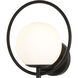 Bucktown LED 9.5 inch Matte Black Wall Light