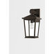 Soren 1 Light 14 inch Textured Bronze Outdoor Wall Sconce
