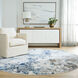 Darica Blue Rug in 8 Round