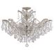 Maria Theresa 6 Light 29 inch Polished Chrome Semi Flush Ceiling Light in Clear Spectra