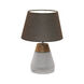 Tarega 15 inch Concrete Effect Table Lamp Portable Light