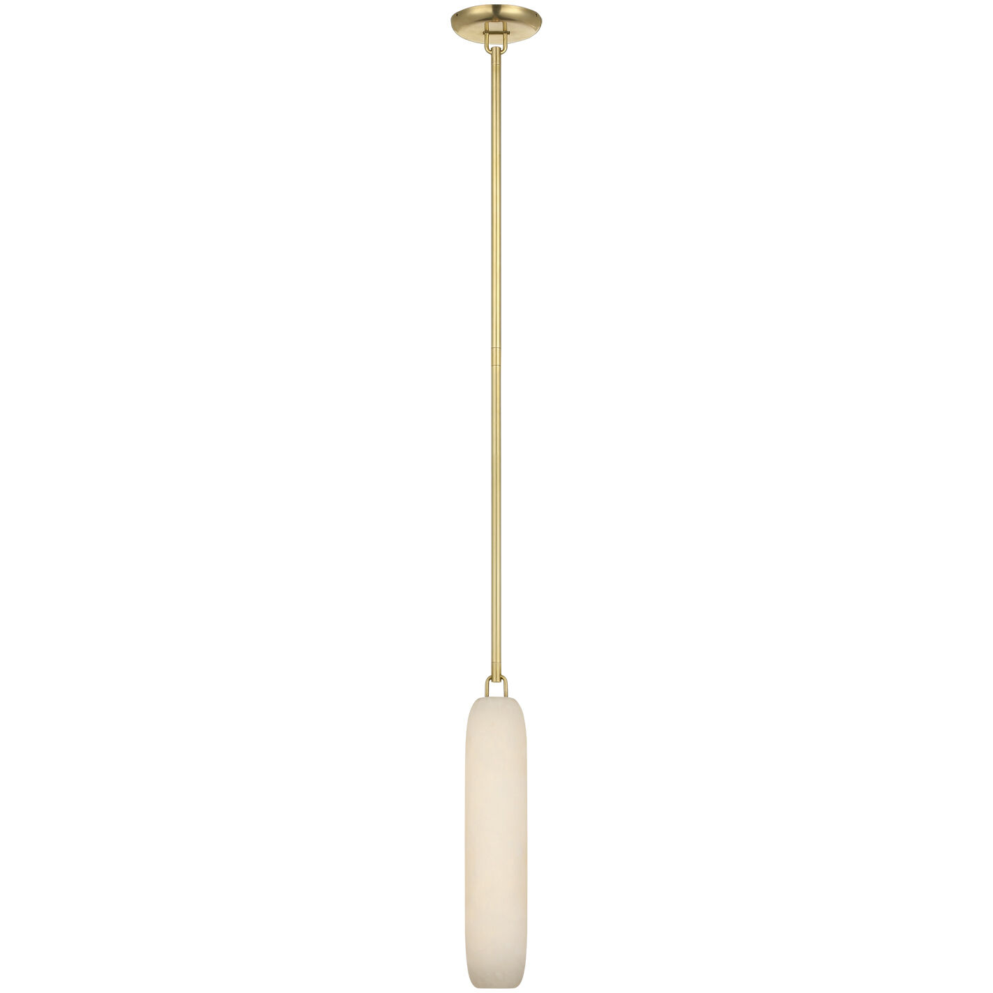 Visual Comfort Signature Collection Kelly Wearstler Formosa LED 3.25 inch Antique-Burnished Brass Single Pendant Ceiling Light KW5902AB-ALB - Open Box
