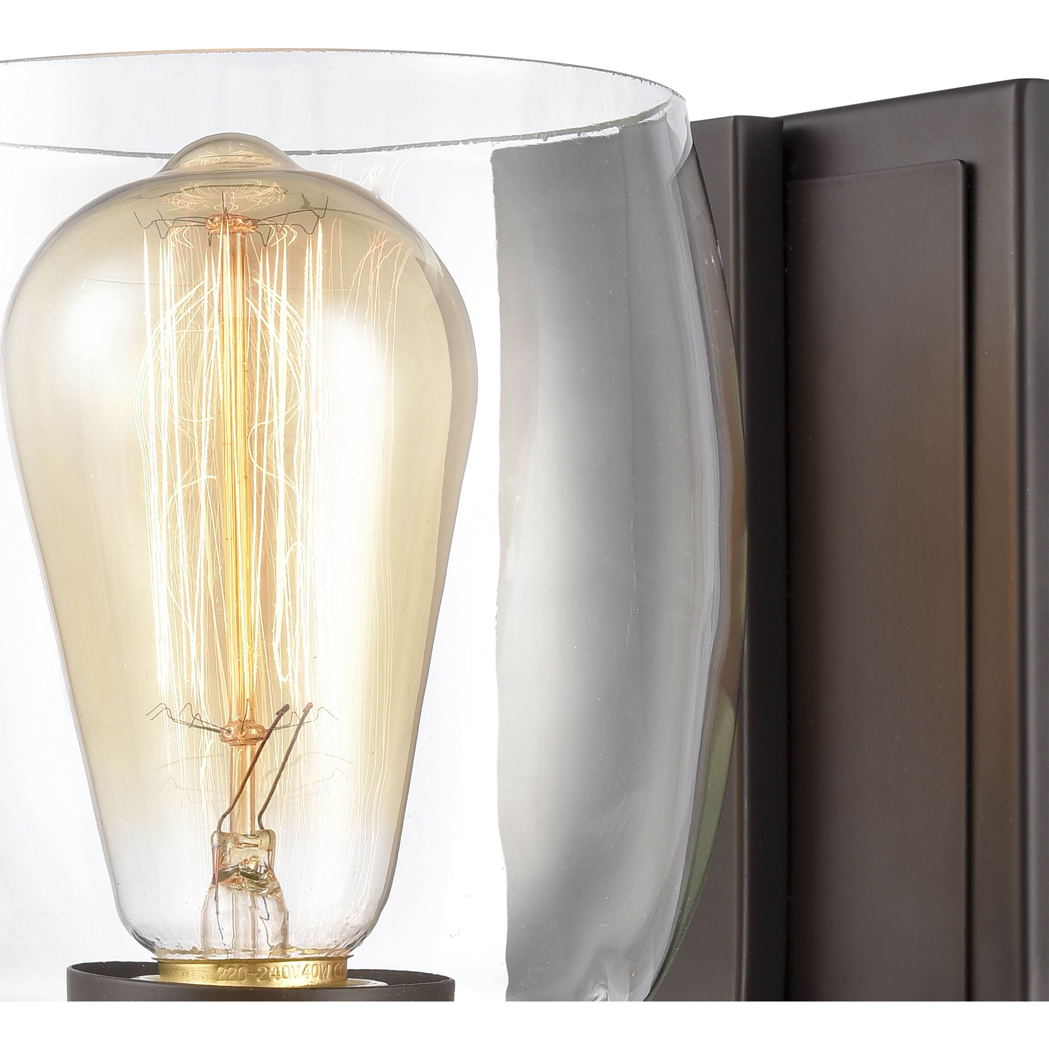 Calistoga 1 Light 7 inch Oil Rubbed Bronze Vanity Light Wall Light