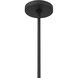 Lorenth 1 Light 18 inch Dark Matte Black Pendant Ceiling Light