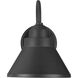 Bayside Non-Metallic 1 Light 10 inch Black Outdoor Wall Lantern