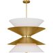 Christiane Lemieux Chambord 12 Light 26 inch Gild Pendant Ceiling Light
