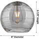 Ballston Athens Deco Swirl 3 Light 39.5 inch Brushed Satin Nickel Linear Pendant Ceiling Light