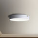 Trim - 0-10 V LED 7 inch White Flush Mount Ceiling Light