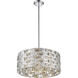 Aludra 5 Light 18.25 inch Chrome Chandelier Ceiling Light