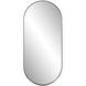 Steele 40 X 17.75 inch Brass Mirror
