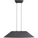 Faroe Pendant Ceiling Light in Flecked Black/Grey