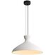 Aethera Pendant Ceiling Light in White Sandstone Cement
