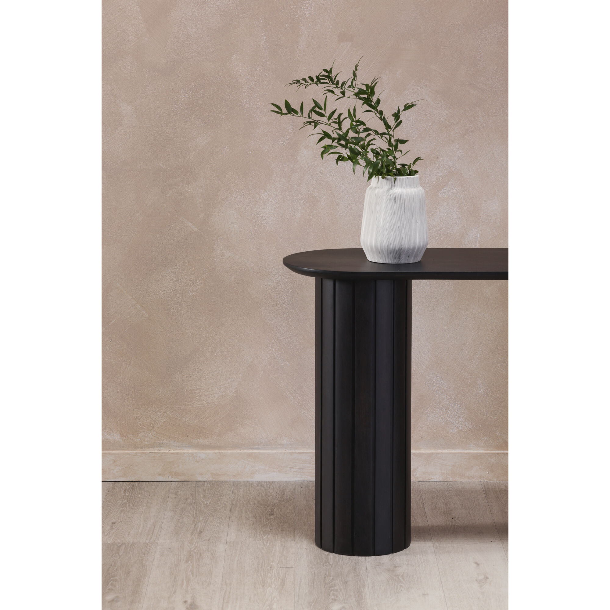 Povera 54 X 16 inch Black Console Table