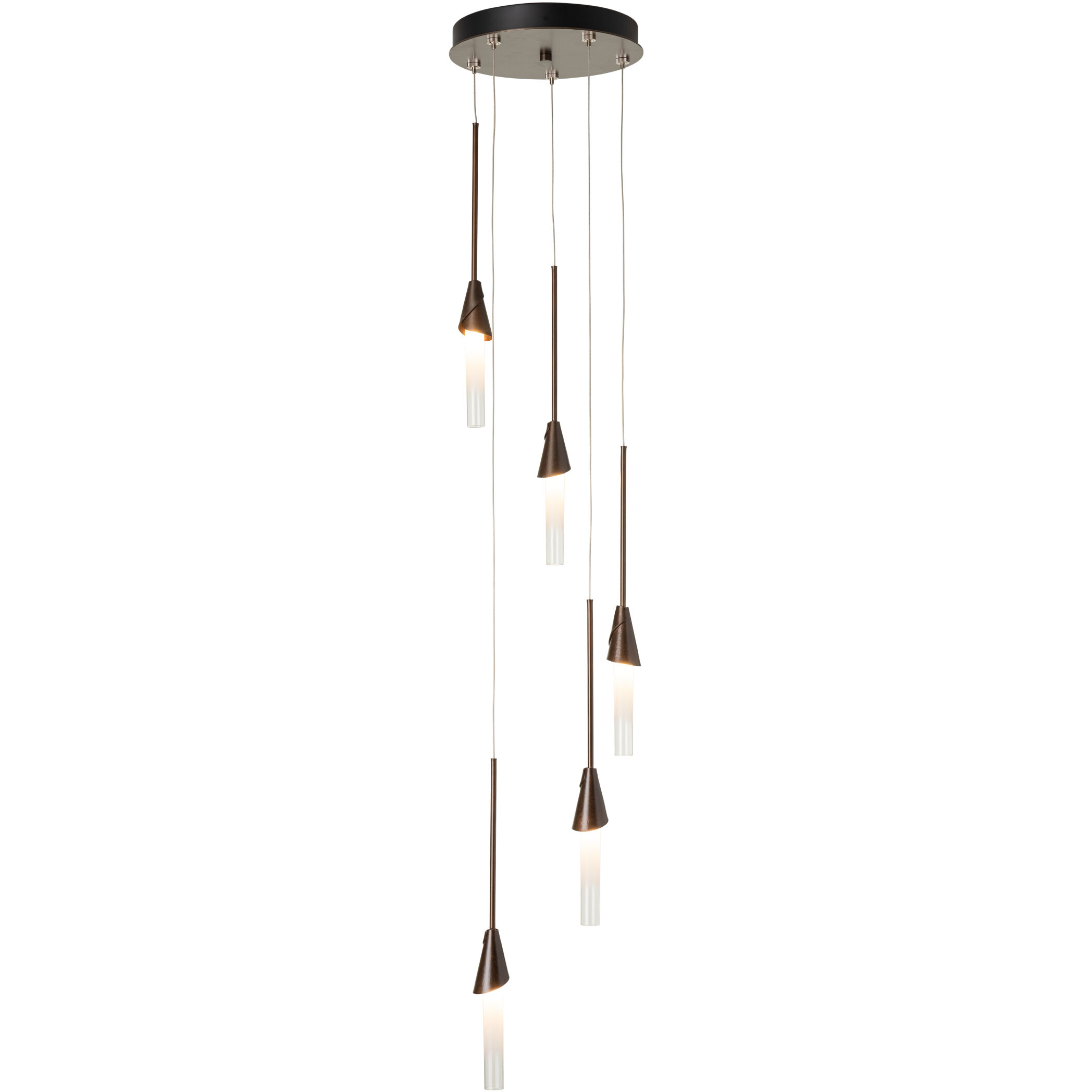 Lilium 5 Light 12.3 inch Bronze Multi-Light Pendant Ceiling Light