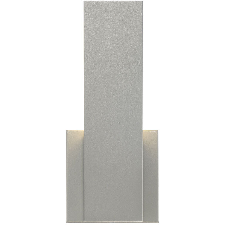 Annette 1 Light 12 inch Silver Outdoor LED Wall Sconce