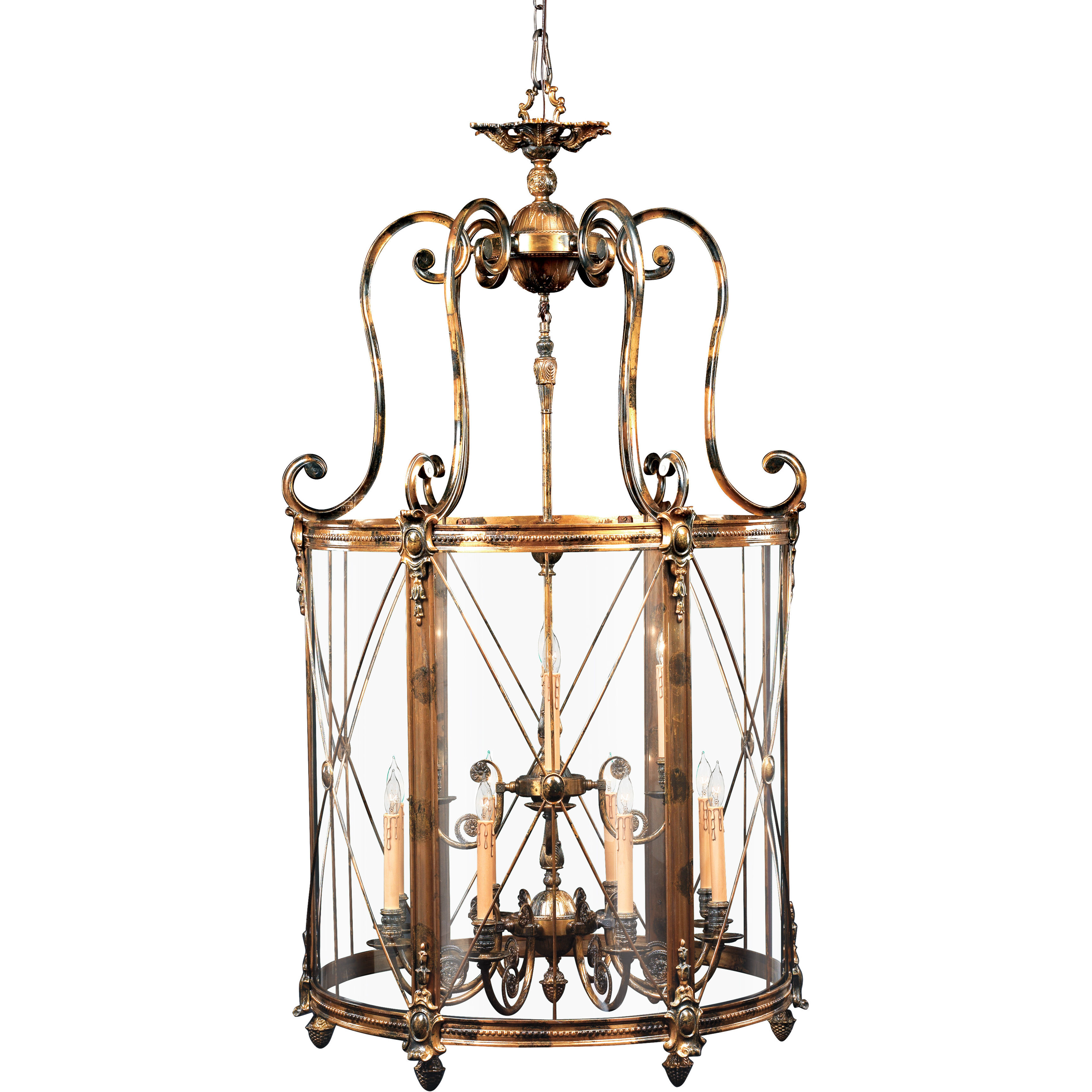 Jonathan 12 Light 33.25 inch Oxide Bronze Foyer Pendant Ceiling Light