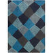 Harlequin 144 X 108 inch Sky Blue/Light Gray/Dark Brown/Black/Aqua/Navy Rugs
