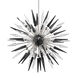 Sparta 12 Light 32 inch Polished Nickel Chandelier Ceiling Light