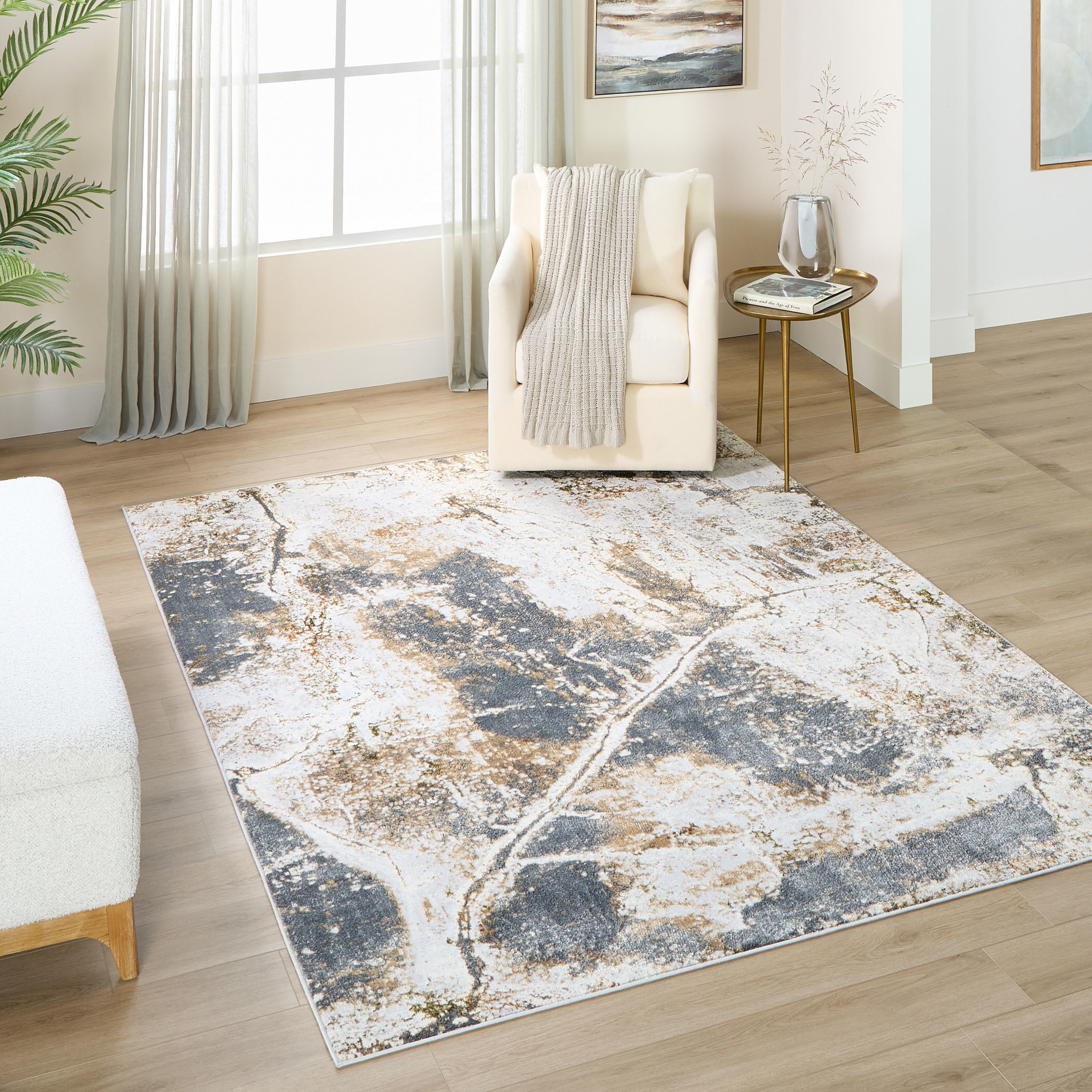Salim 158 X 118 inch Earth Tones Rug in 10 x 13