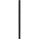 Allison 84 inch Textured Black Outdoor Lamp Post