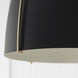 Sean Lavin Norman Pendant Ceiling Light in Satin Brass