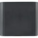 Vegas LED 4.75 inch Powder Coated Black Outdoor Wall Sconce