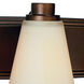 Southport 3 Light 24 inch Heirloom Bronze Bath Vanity Wall Light