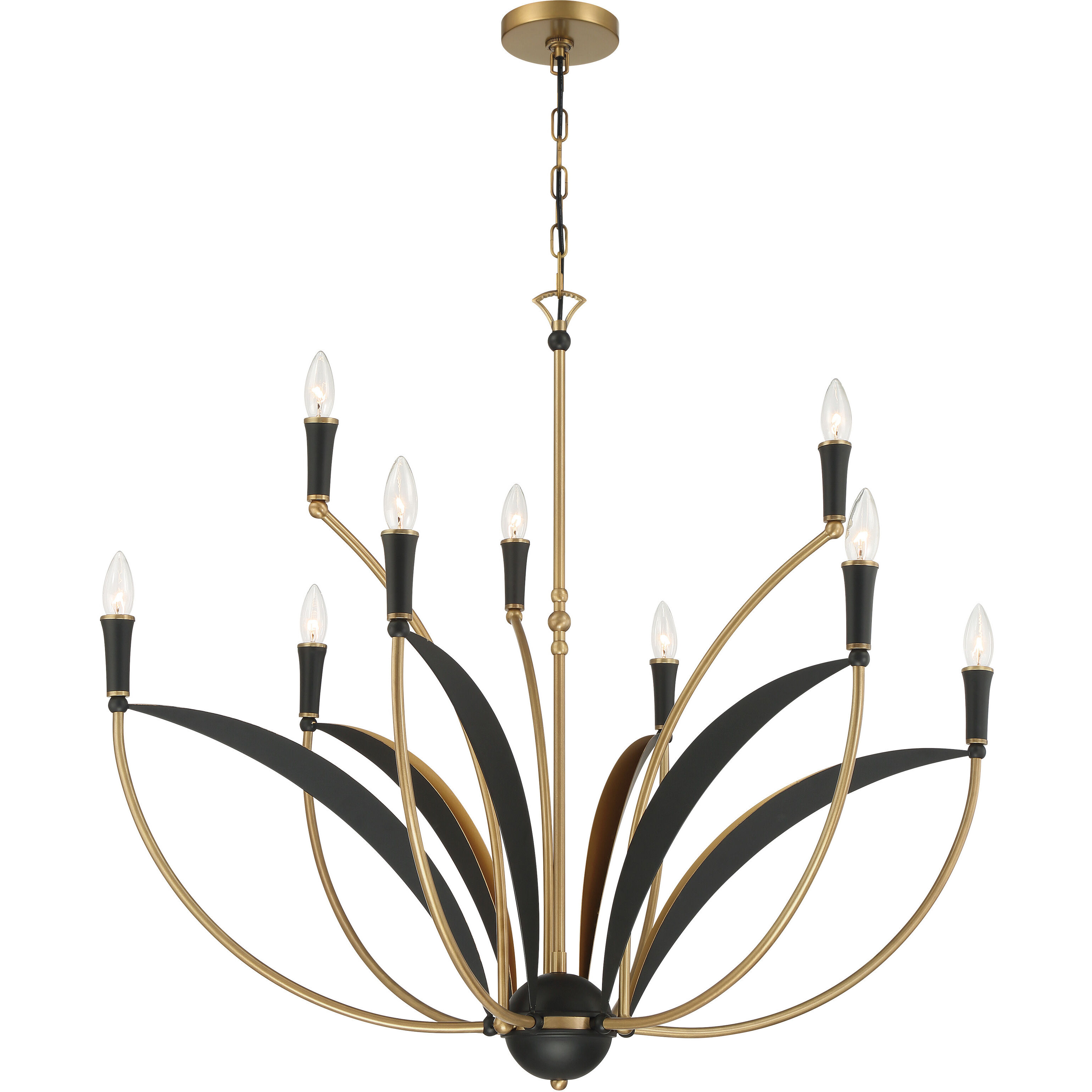 Miller 9 Light 35.5 inch Legacy Brass and Sand Coal Chandelier Ceiling Light