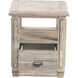 Pembroke Plantation 24 X 23 inch Light Gray End Table