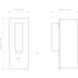 Fuse 4.02 inch Polished Chrome Interior Reading Light Wall Light