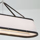 Callahan 6 Light 47.5 inch Polished Nickel Linear Chandelier Ceiling Light