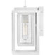 Coastal Elements Estate Series Republic 1 Light 12 inch Textured White Outdoor Wall Mount