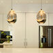 Artisan Collection/VENEZIA Series 4.75 inch Gold Pendant Ceiling Light
