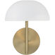 Reece 1 Light 7.25 inch Aged Brass Sconce Wall Light