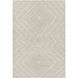Mardin 36 X 24 inch Light Grey Rug in 2 x 3, Rectangle