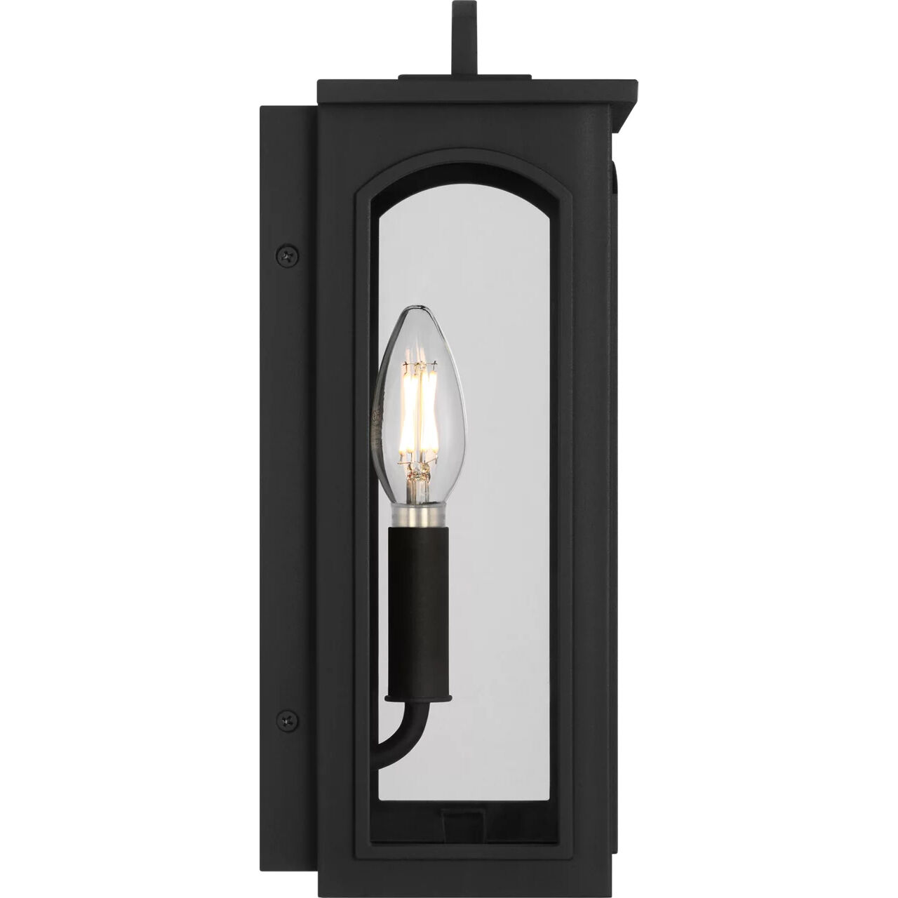 C&M by Chapman & Myers Modesto 1 Light 12.38 inch Textured Black Outdoor Wall Lantern