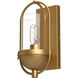 Alora Mood Cyrus 1 Light 7.5 inch Aged Gold Wall/Vanity Light Wall Light
