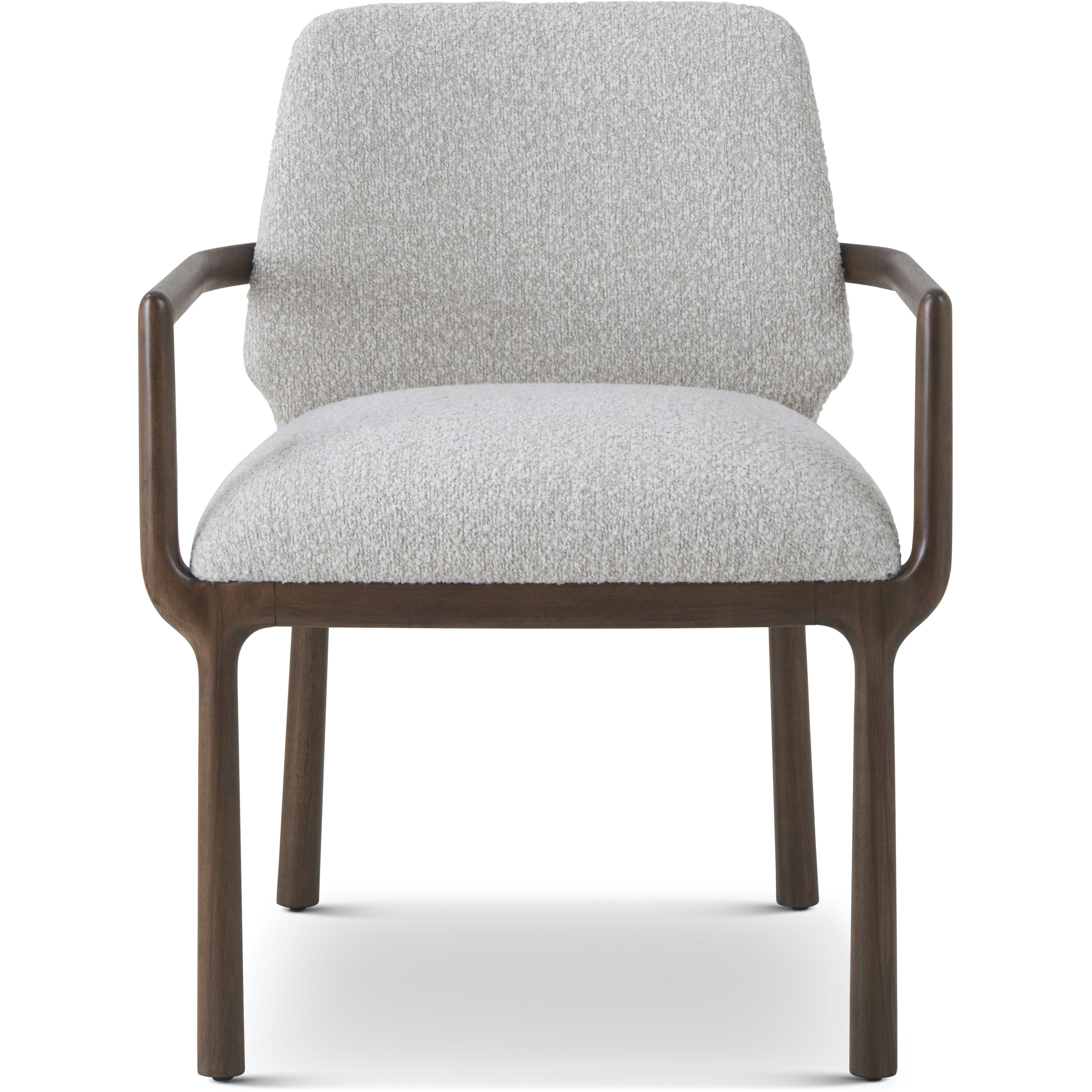 Urbane Campfire Dining Chair, Wooden, Upholstered