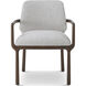 Urbane Campfire Dining Chair, Wooden, Upholstered