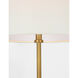 Suzanne Kasler Frederick 58.25 inch 15 watt Hand-Rubbed Antique Brass Floor Lamp Portable Light