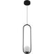 Capri 5.5 inch Black Pendant Ceiling Light